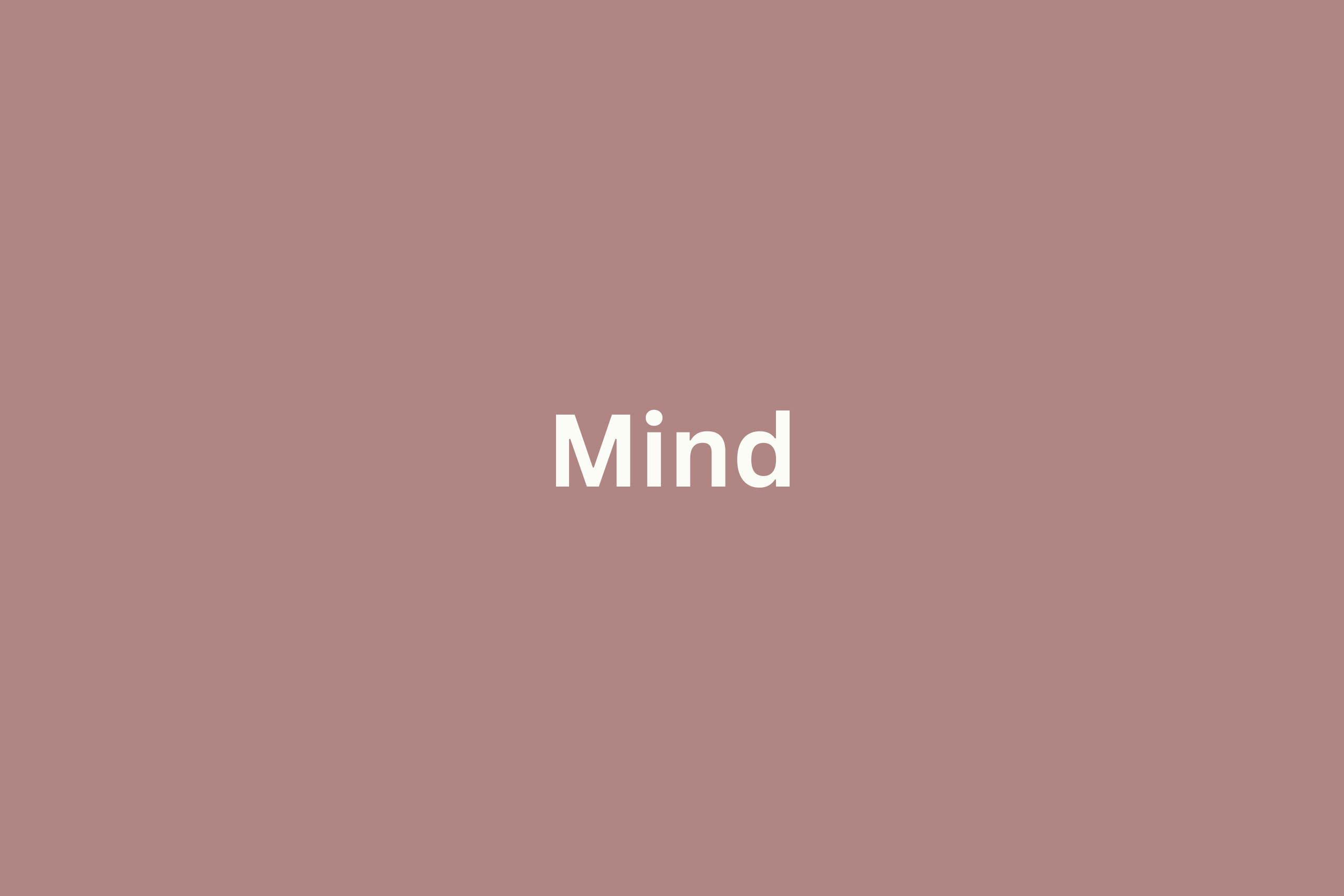 mind