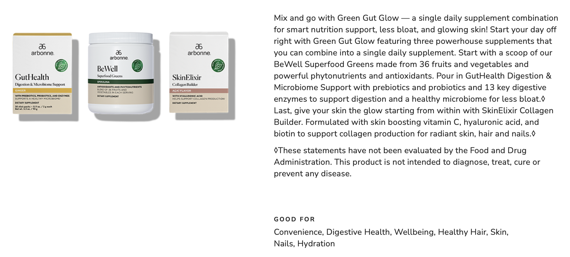 Green Gut Glow Bundle